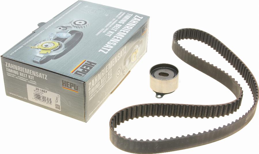 Hepu 20-1657 - Timing Belt Set autospares.lv