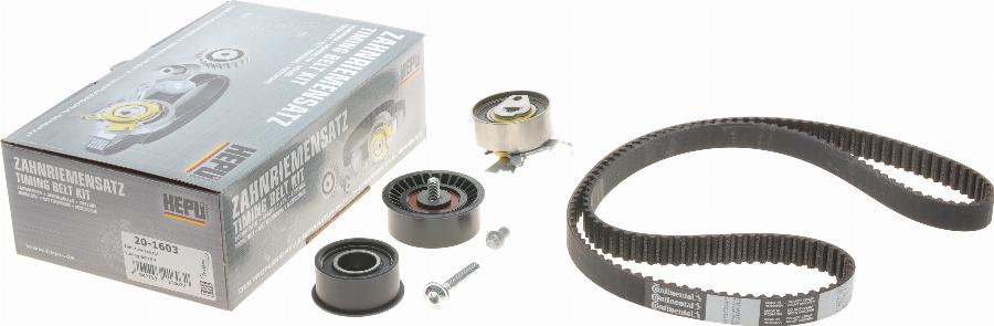 Hepu 20-1603 - Timing Belt Set autospares.lv