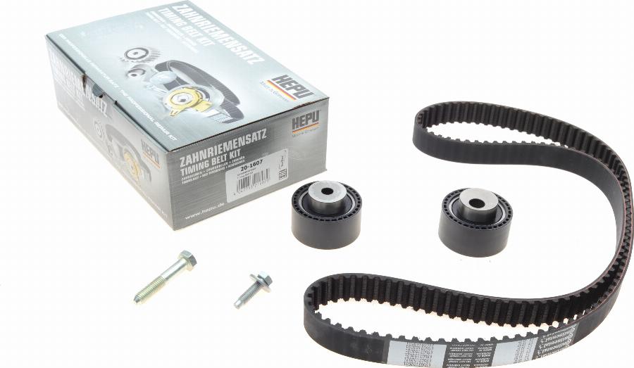 Hepu 20-1607 - Timing Belt Set autospares.lv