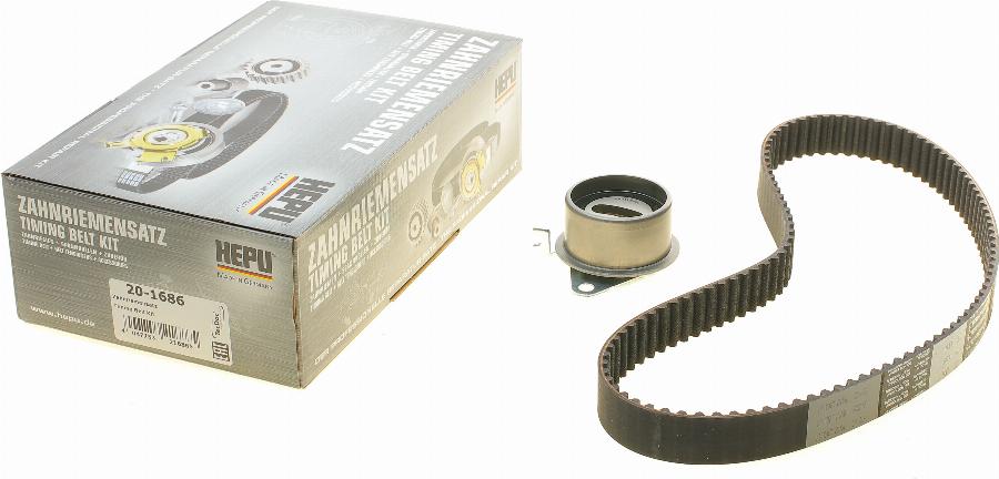 Hepu 20-1686 - Timing Belt Set autospares.lv