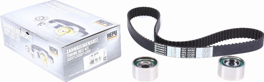 Hepu 20-1635 - Timing Belt Set autospares.lv