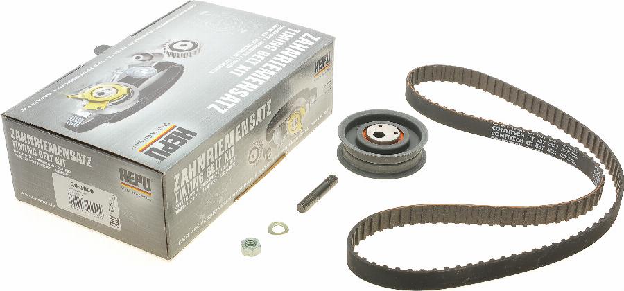 Hepu 20-1000 - Timing Belt Set autospares.lv