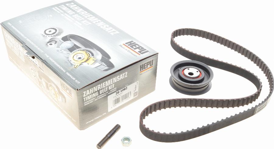 Hepu 20-1002 - Timing Belt Set autospares.lv