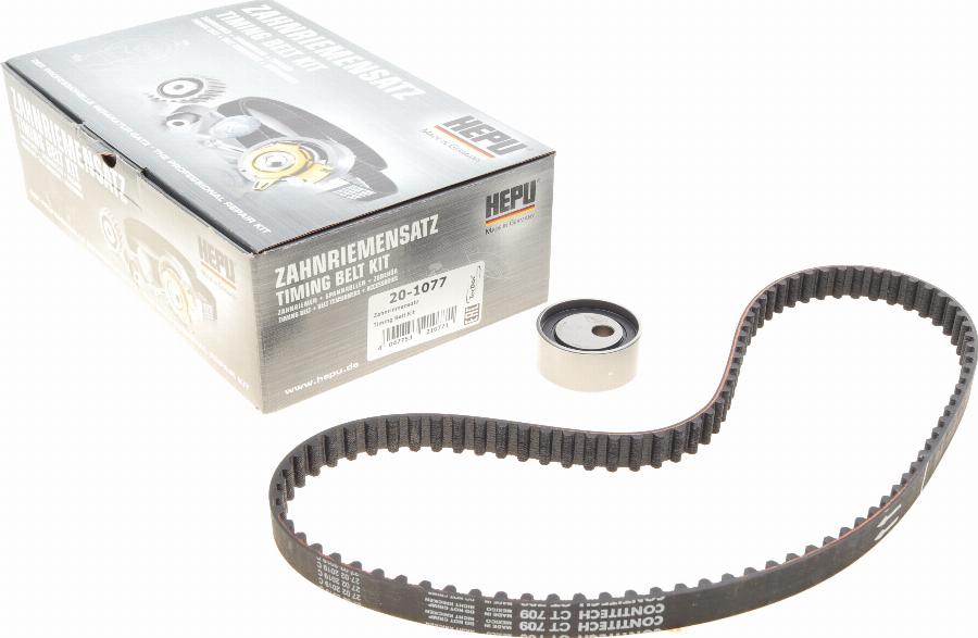 Hepu 20-1077 - Timing Belt Set autospares.lv