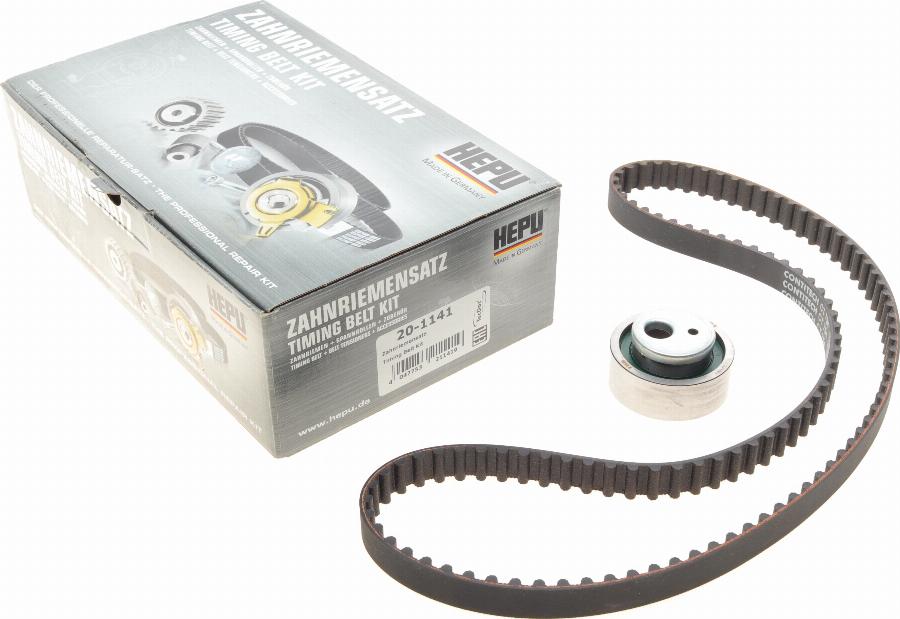 Hepu 20-1141 - Timing Belt Set autospares.lv