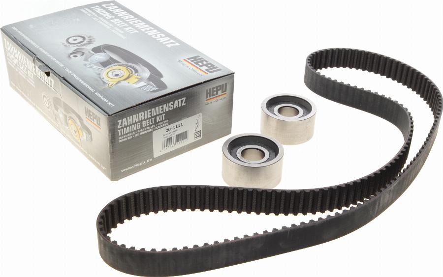 Hepu 20-1111 - Timing Belt Set autospares.lv