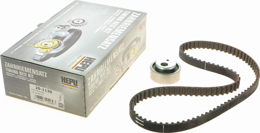 Hepu 20-1130 - Timing Belt Set autospares.lv