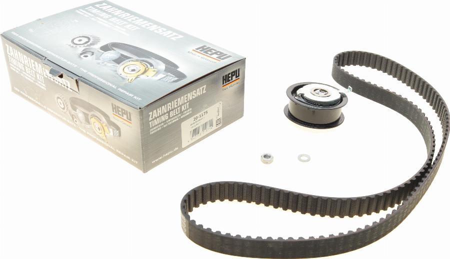 Hepu 20-1175 - Timing Belt Set autospares.lv