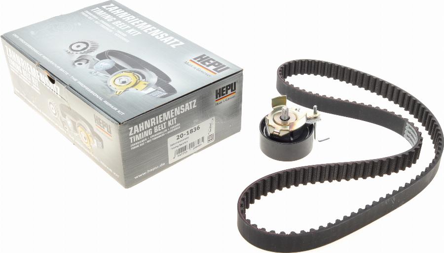 Hepu 20-1836 - Timing Belt Set autospares.lv