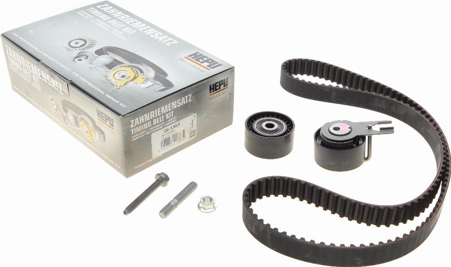 Hepu 20-1363 - Timing Belt Set autospares.lv