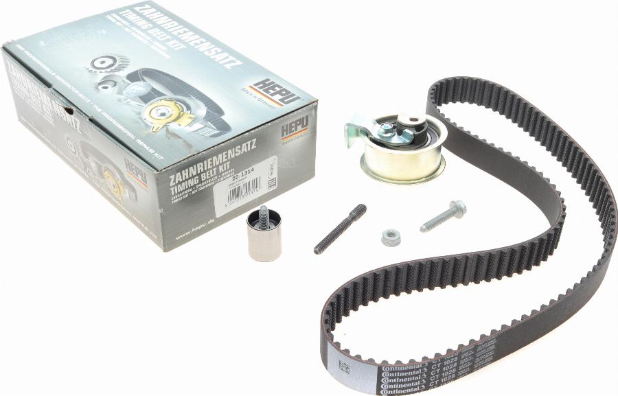 Hepu 20-1314 - Timing Belt Set autospares.lv