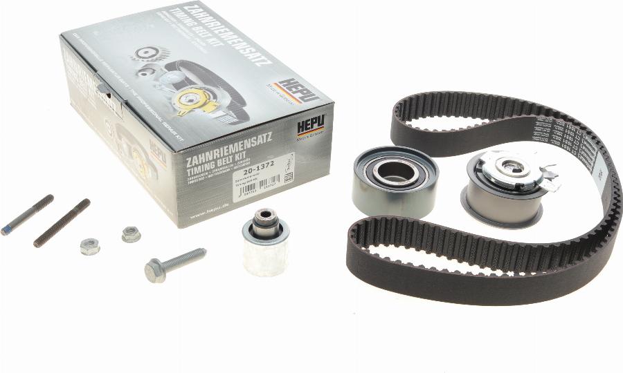 Hepu 20-1372 - Timing Belt Set autospares.lv