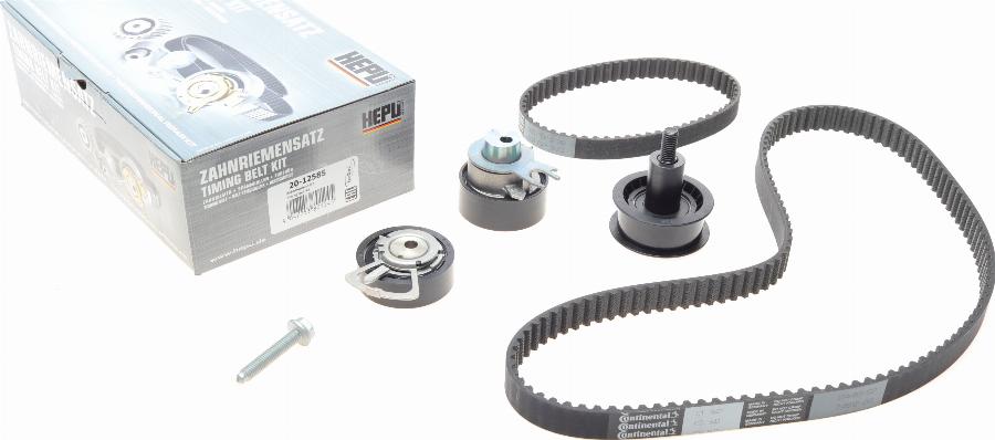 Hepu 20-1258S - Timing Belt Set autospares.lv