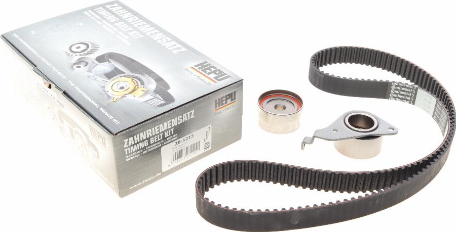 Hepu 20-1215 - Timing Belt Set autospares.lv