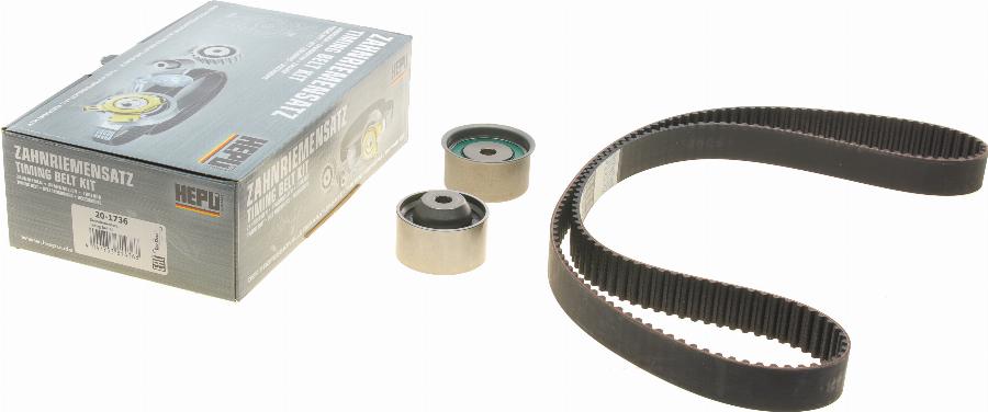 Hepu 20-1736 - Timing Belt Set autospares.lv