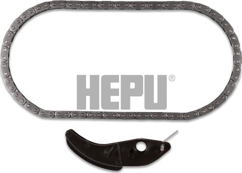 Hepu 21-0506 - Chain Set, oil pump drive autospares.lv