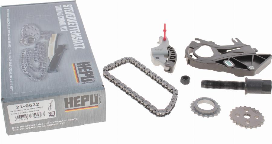 Hepu 21-0622 - Chain Set, oil pump drive autospares.lv