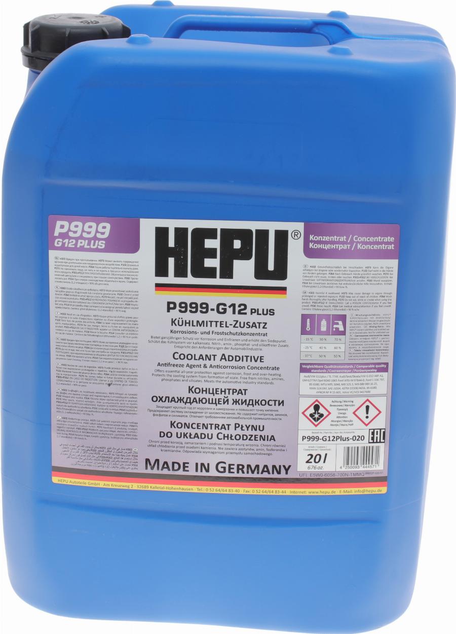 Hepu P999-G12PLUS-020 - Antifreeze autospares.lv
