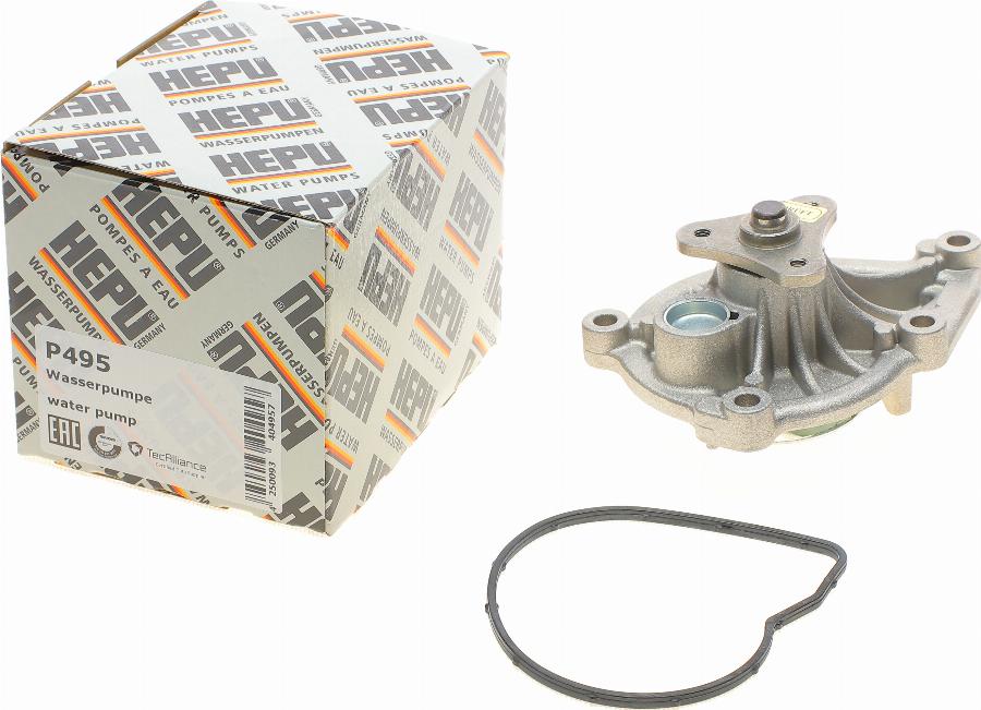 Hepu P495 - Water Pump autospares.lv