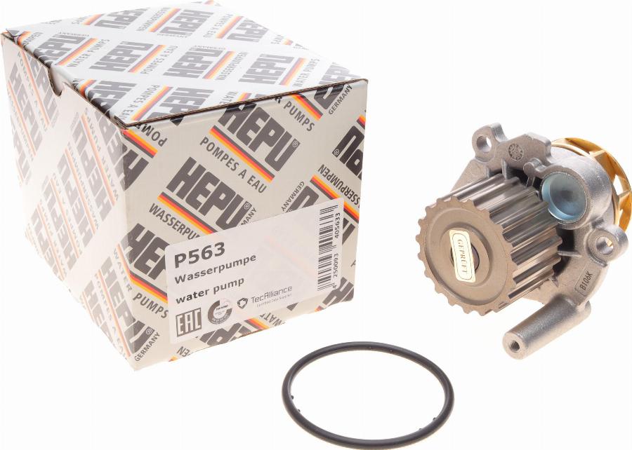 Hepu P563 - Water Pump autospares.lv