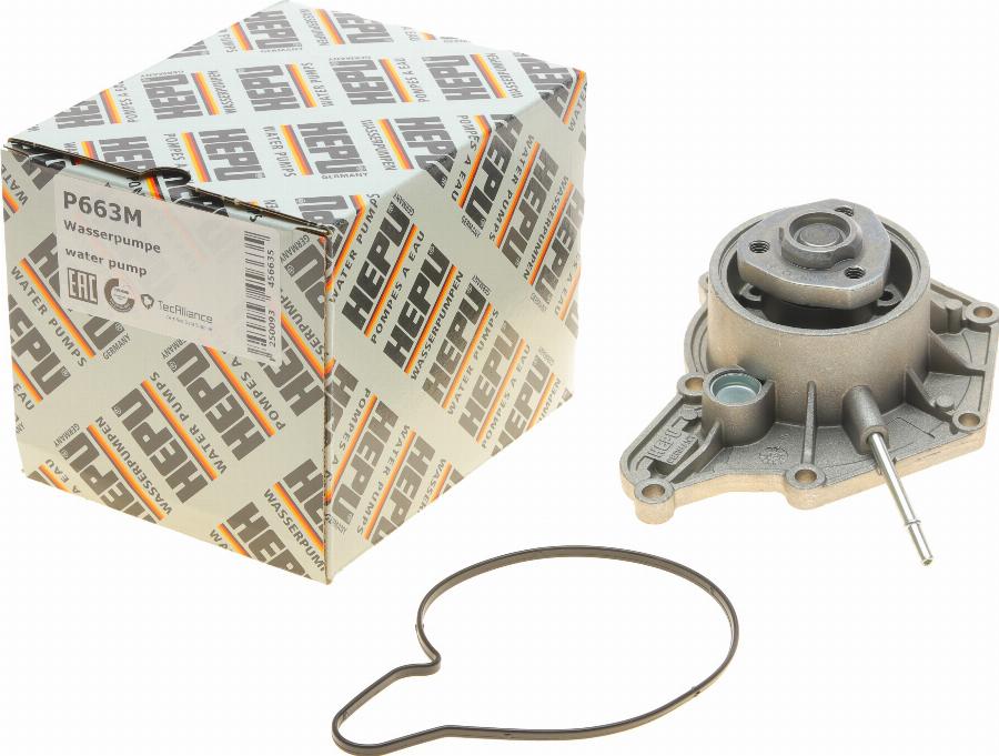 Hepu P663M - Water Pump autospares.lv