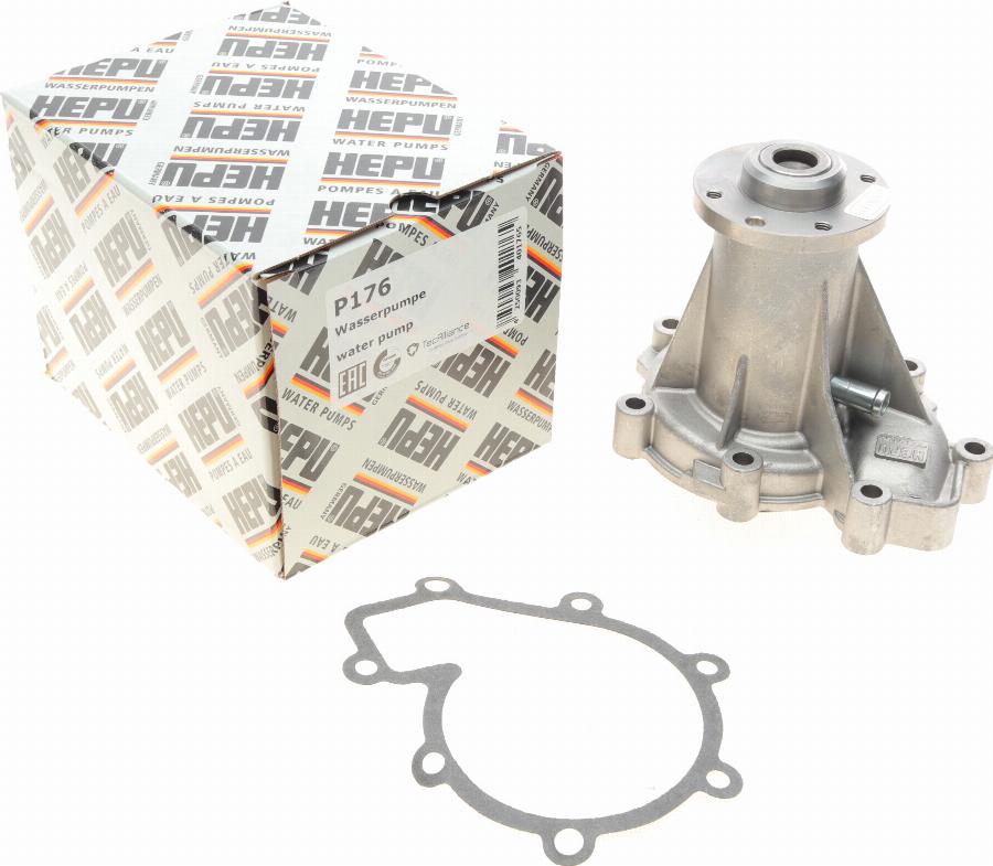 Hepu P176 - Water Pump autospares.lv