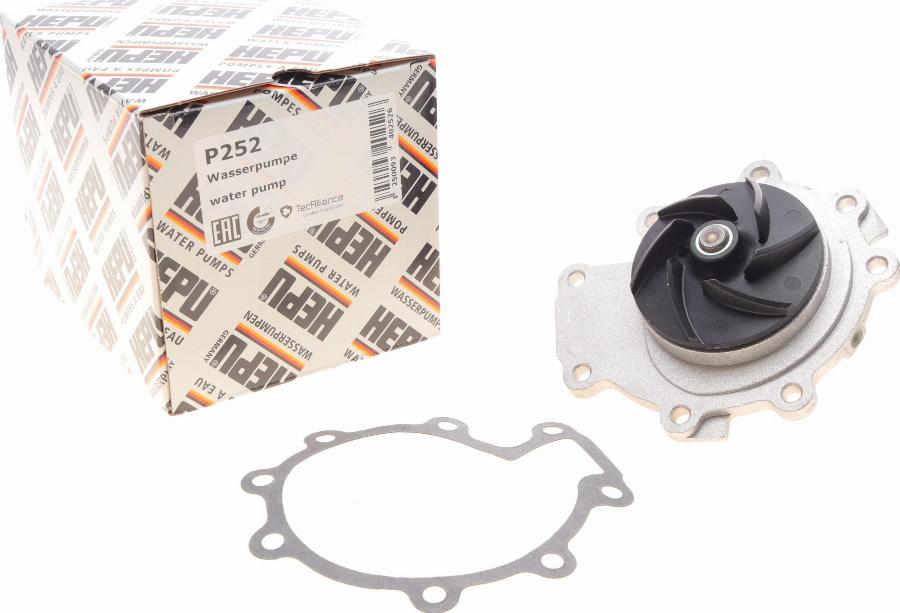 Hepu P252 - Water Pump autospares.lv