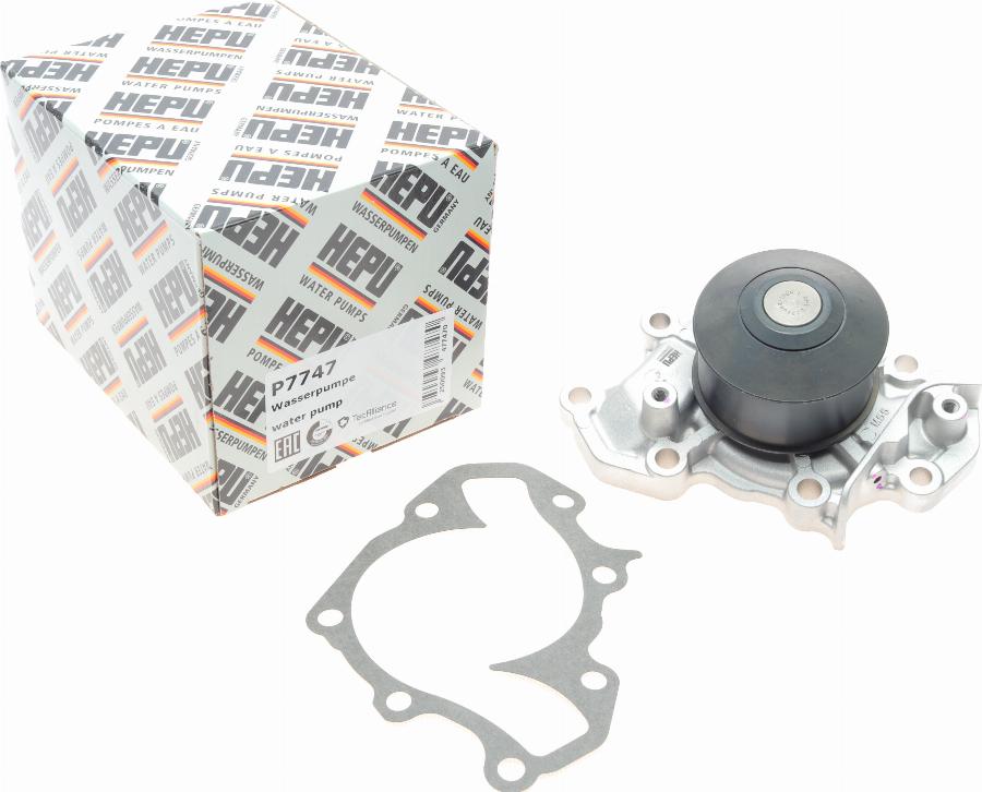 Hepu P7747 - Water Pump autospares.lv