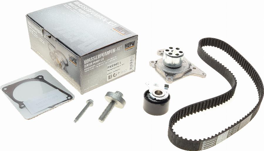 Hepu PK09651 - Water Pump & Timing Belt Set autospares.lv