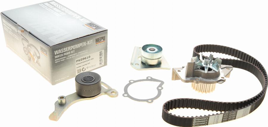 Hepu PK09610 - Water Pump & Timing Belt Set autospares.lv