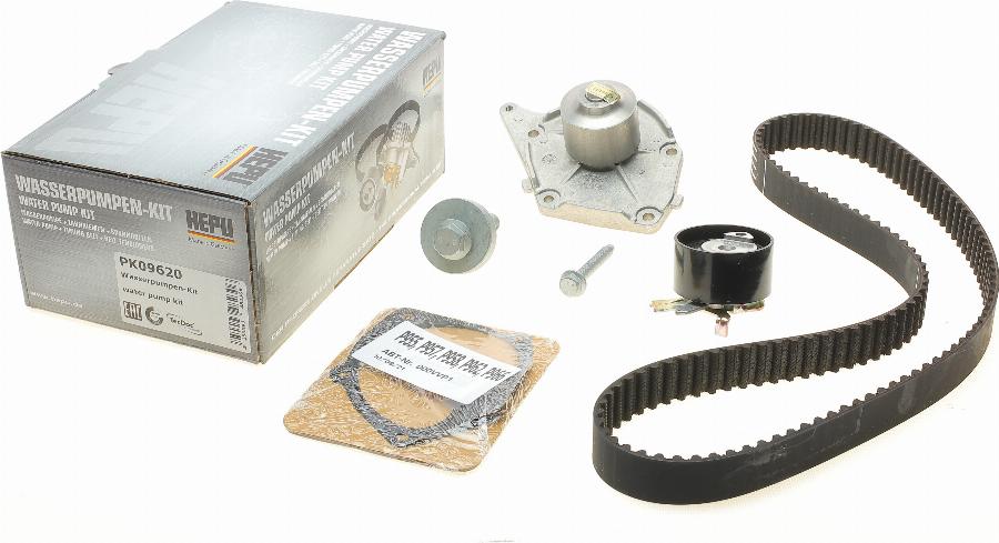 Hepu PK09620 - Water Pump & Timing Belt Set autospares.lv