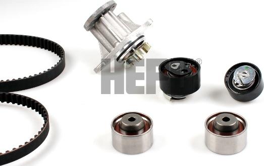 Hepu PK09040 - Water Pump & Timing Belt Set autospares.lv