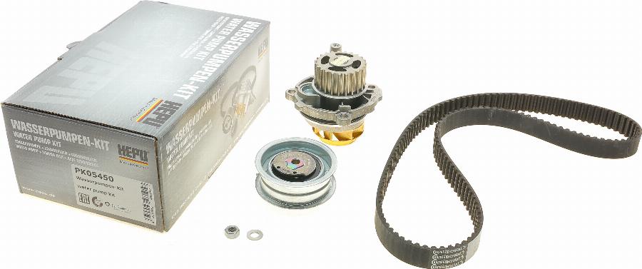 Hepu PK05450 - Water Pump & Timing Belt Set autospares.lv