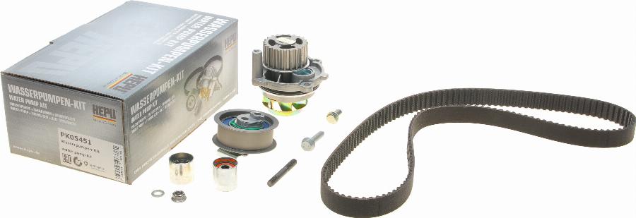 Hepu PK05451 - Water Pump & Timing Belt Set autospares.lv