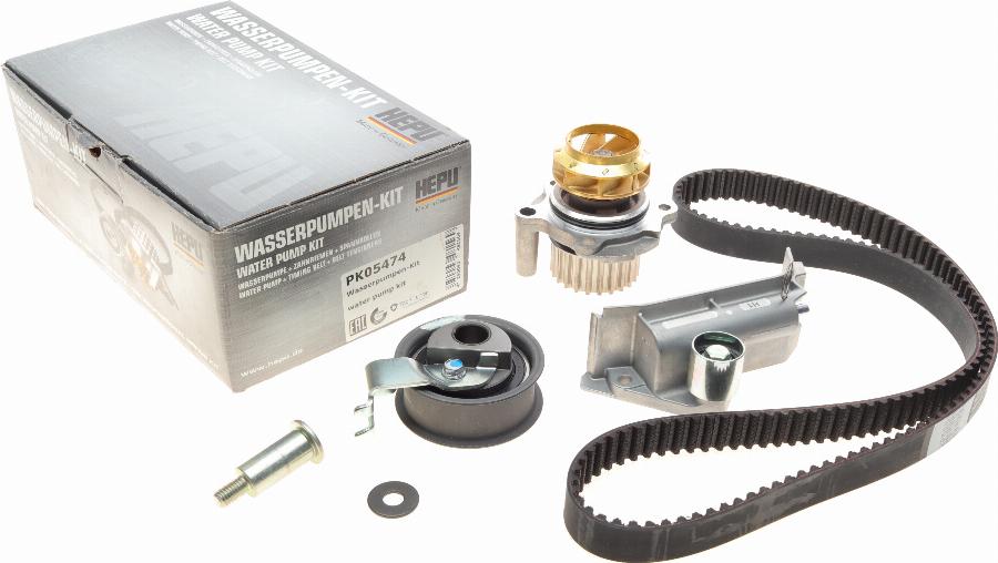 Hepu PK05474 - Water Pump & Timing Belt Set autospares.lv