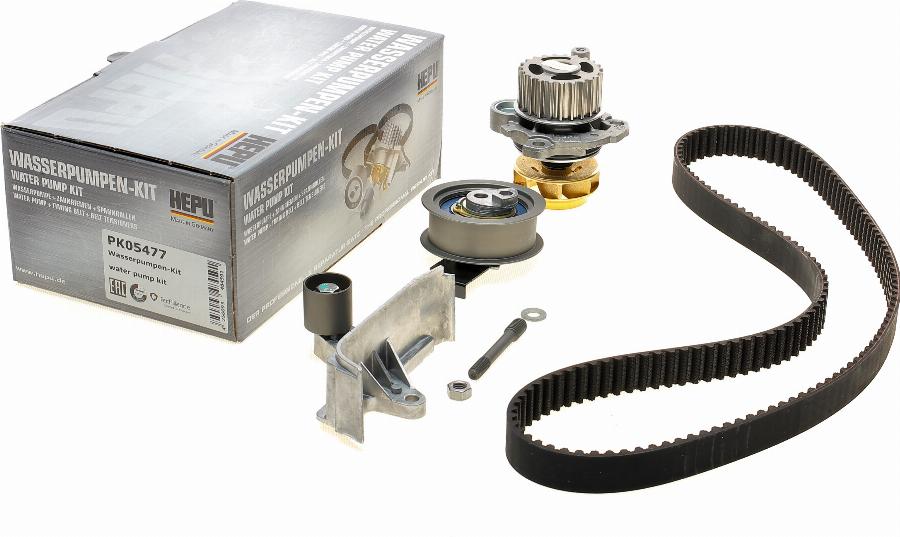 Hepu PK05477 - Water Pump & Timing Belt Set autospares.lv