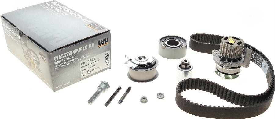 Hepu PK05512 - Water Pump & Timing Belt Set autospares.lv