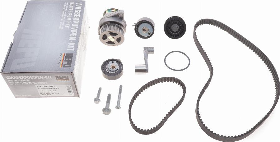 Hepu PK05580 - Water Pump & Timing Belt Set autospares.lv