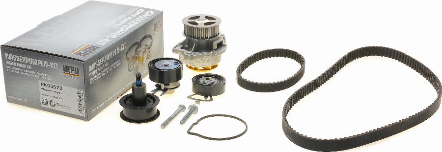 Hepu PK05572 - Water Pump & Timing Belt Set autospares.lv