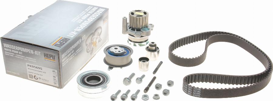 Hepu PK05695 - Water Pump & Timing Belt Set autospares.lv