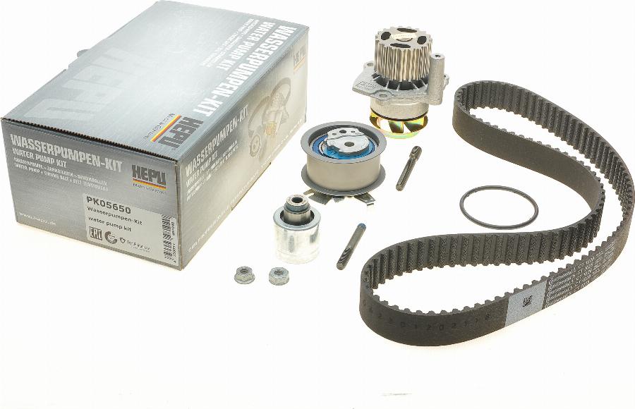 Hepu PK05650 - Water Pump & Timing Belt Set autospares.lv