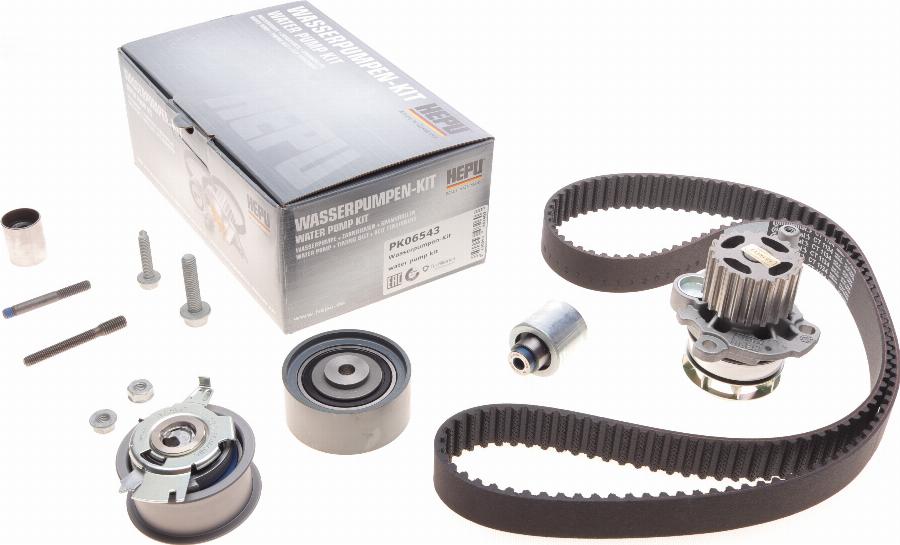 Hepu PK06543 - Water Pump & Timing Belt Set autospares.lv