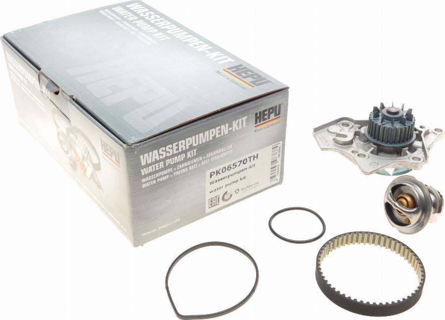 Hepu PK06570TH - Water Pump & Timing Belt Set autospares.lv