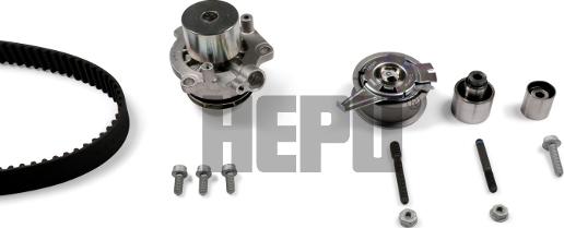 Hepu PK06690M - Water Pump & Timing Belt Set autospares.lv