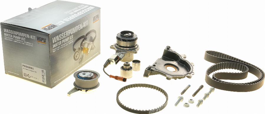 Hepu PK06691 - Water Pump & Timing Belt Set autospares.lv