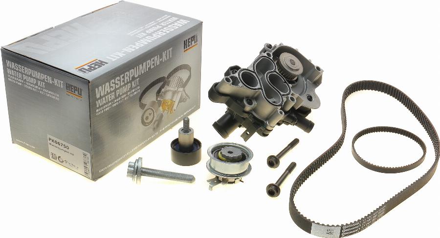 Hepu PK06750 - Water Pump & Timing Belt Set autospares.lv