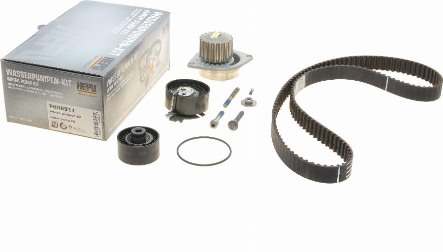 Hepu PK08911 - Water Pump & Timing Belt Set autospares.lv