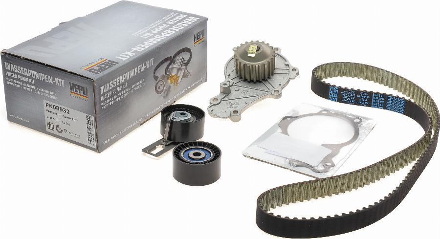 Hepu PK08932 - Water Pump & Timing Belt Set autospares.lv