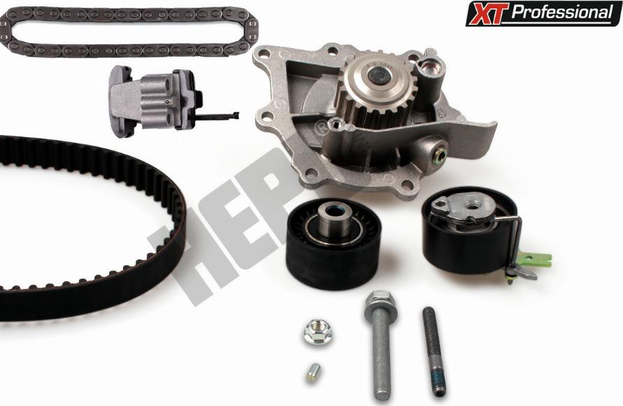 Hepu PK08070XT - Water Pump & Timing Belt Set autospares.lv