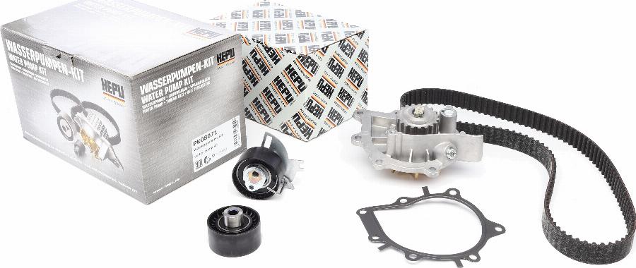 Hepu PK08071 - Water Pump & Timing Belt Set autospares.lv